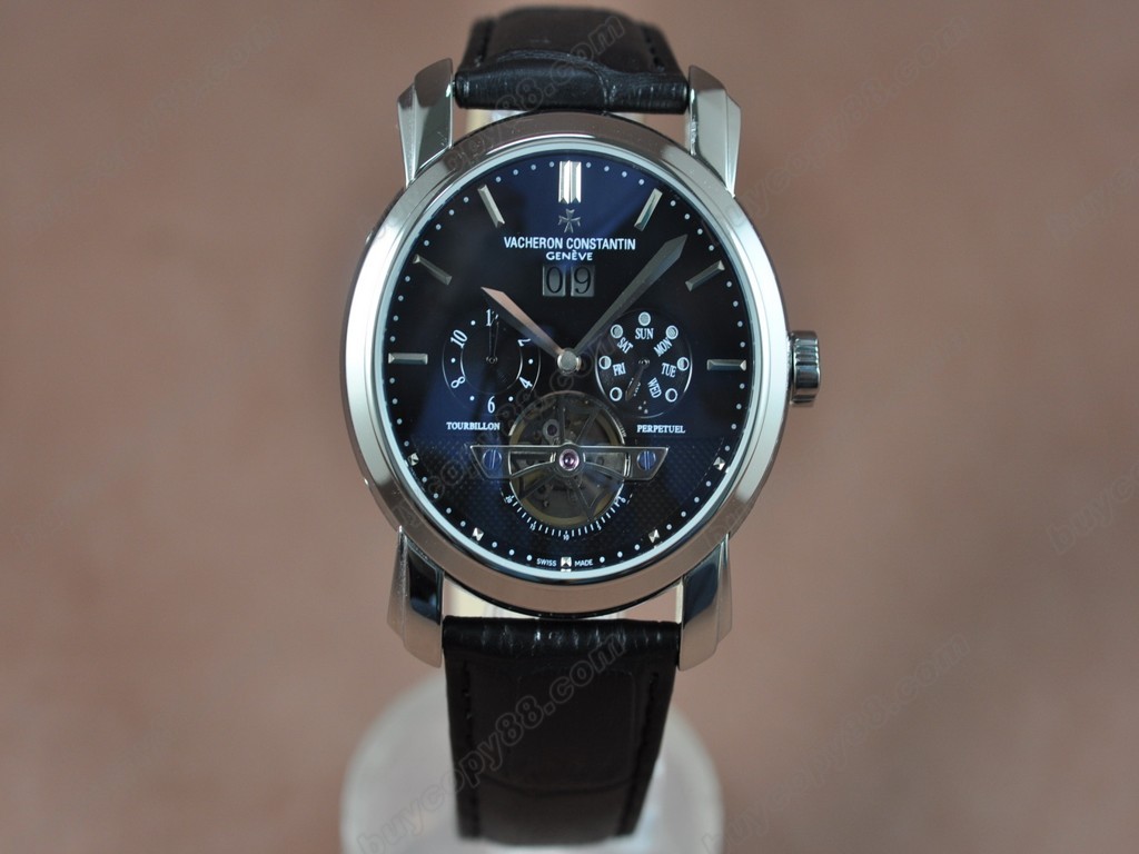 江詩丹頓 【男性用】Malte SS/LE Black Asian 自動機芯搭載7