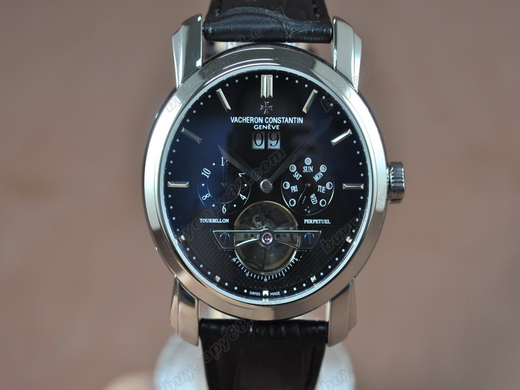 江詩丹頓 【男性用】Malte SS/LE Black Asian 自動機芯搭載6