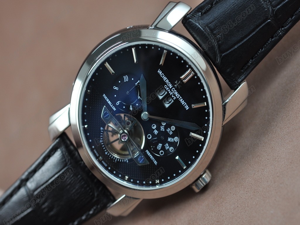 江詩丹頓 【男性用】Malte SS/LE Black Asian 自動機芯搭載4