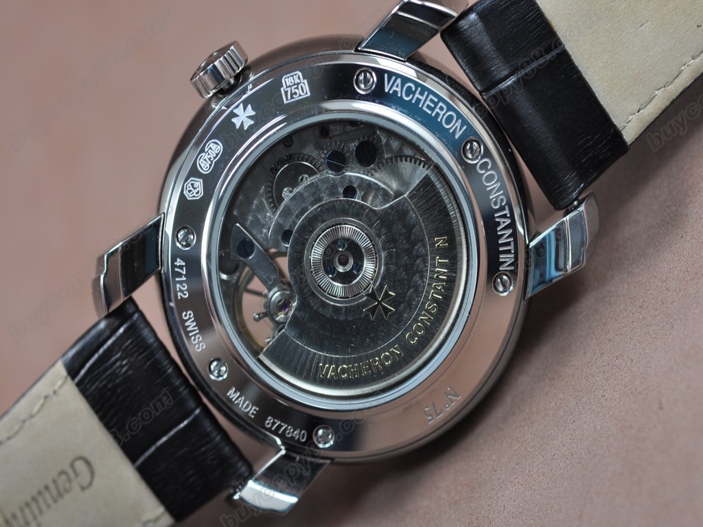 江詩丹頓 【男性用】Malte SS/LE Black Asian 自動機芯搭載3