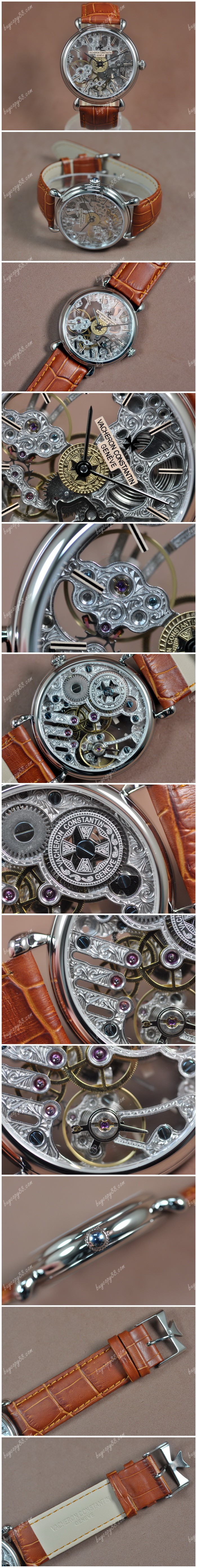 江詩丹頓Vacheron Constantin Malte Skeletonised Handwind手上鍊0