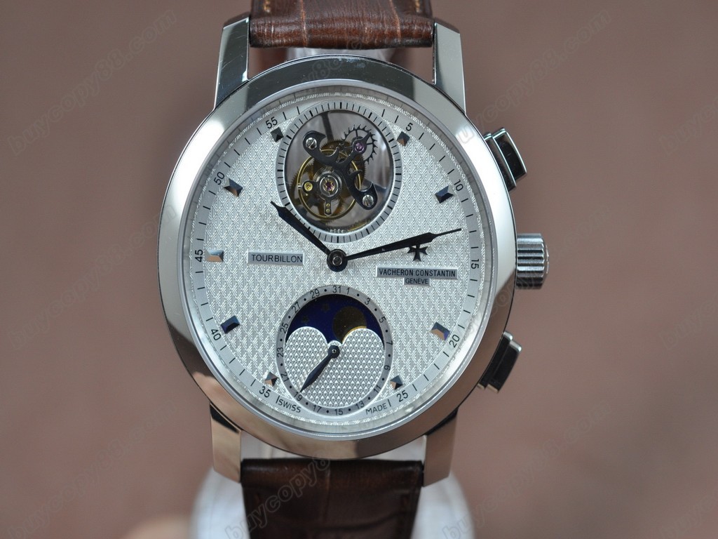 江詩丹頓　【男性用】 Patrimony Tourbillon Asian Manual 手上鏈搭載6