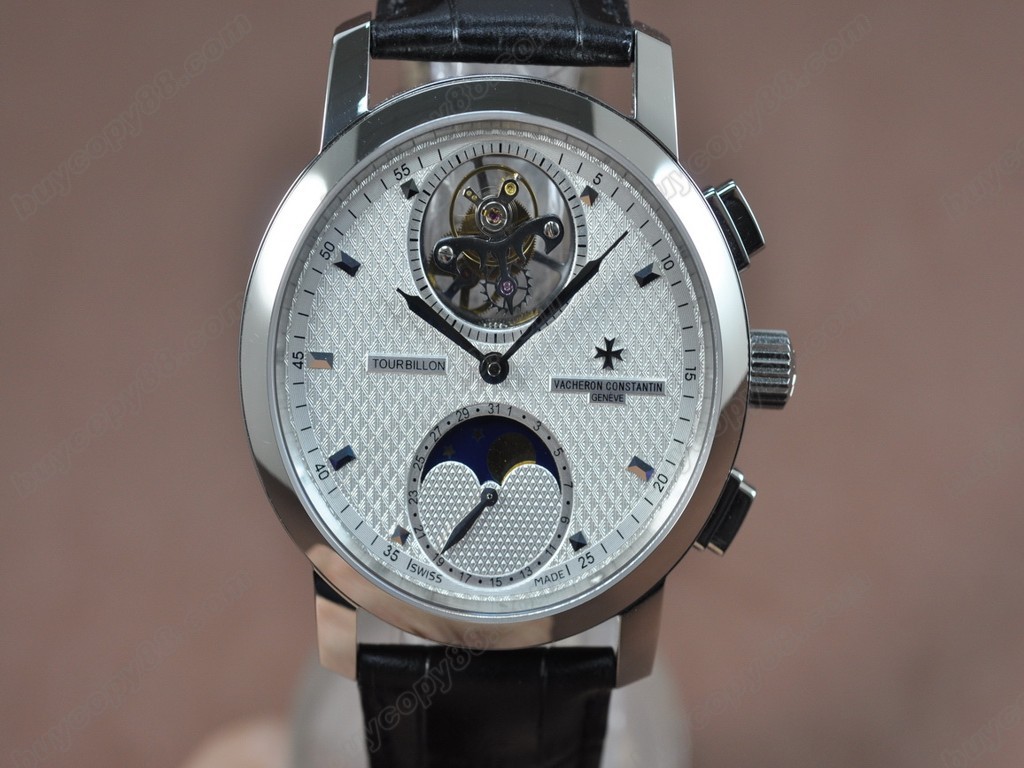 江詩丹頓　【男性用】 Patrimony Tourbillon Asian Manual手上鏈搭載2