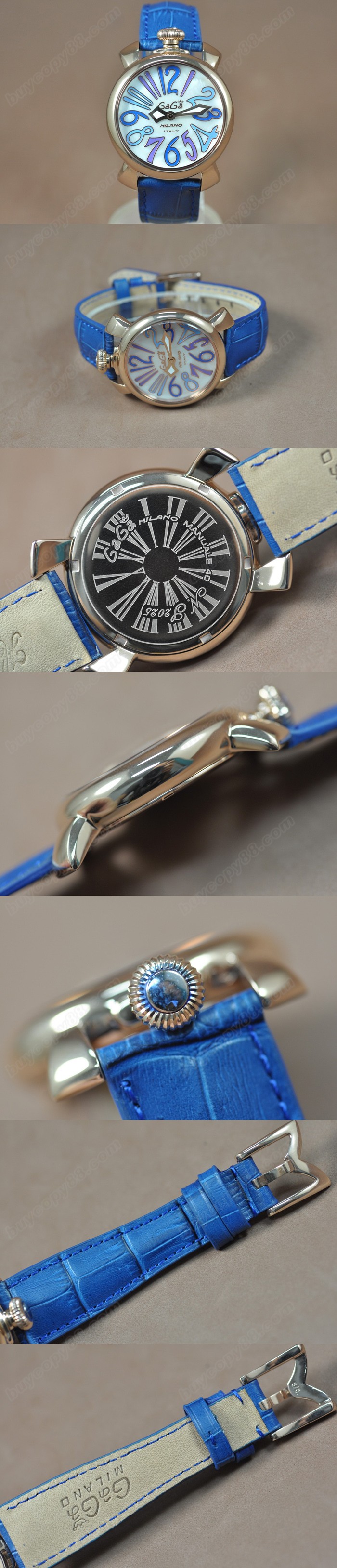 女神卡卡 玫瑰金/LE Japanese 石英機芯搭 載0