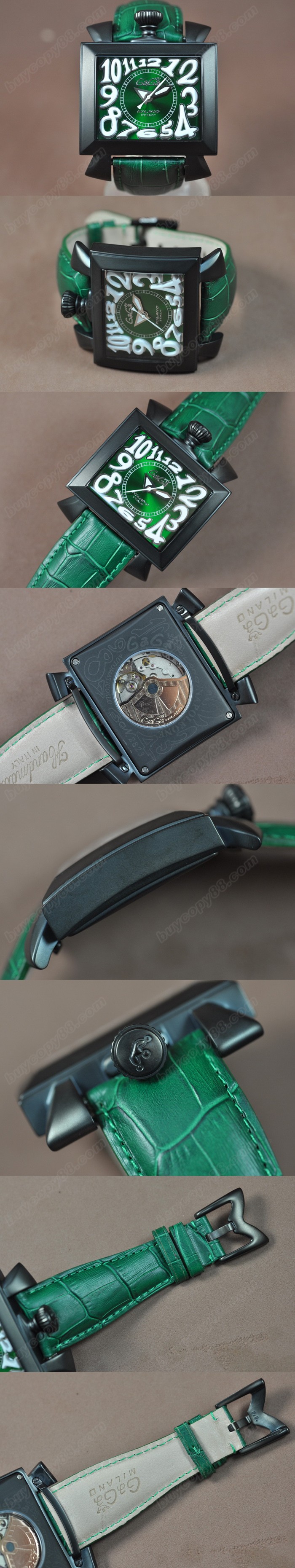 女神卡卡 GaGa Milano Napoleone PVD/LE Asian 2813 自動機芯搭載0