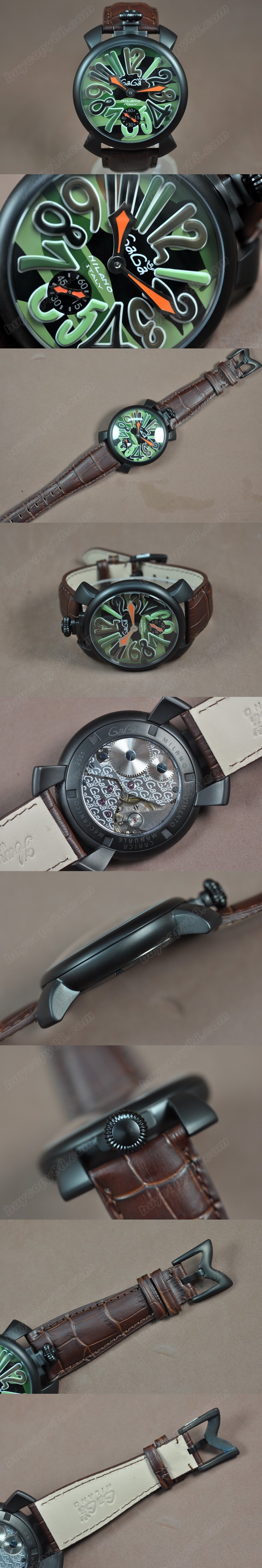 女神卡卡 GaGa Milano Napoleone PVD/LE Asian 6498 手上鏈搭載0
