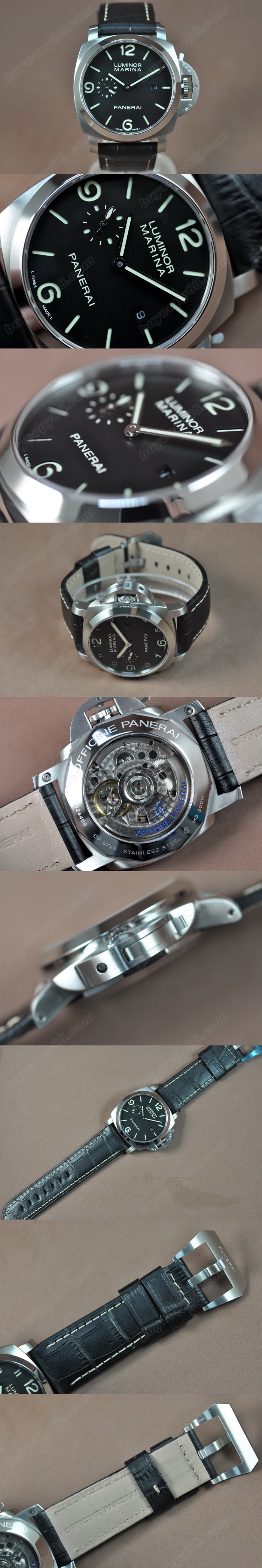 沛納海Panerai Luminor Marina 44mm SS/LE Asia 自動機芯搭載0