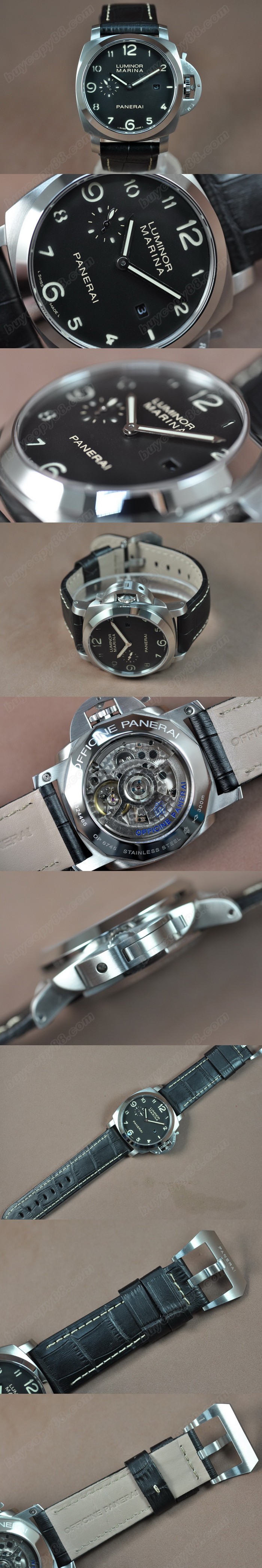 沛納海Panerai Luminor Marina 44mm SS/LE Asia 自動機芯搭載0