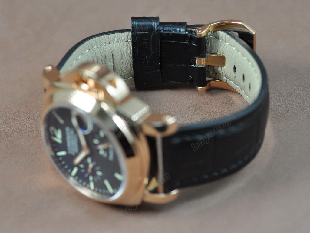 沛納海【男性用】Luminor 44mm SS/LE Black 自動機芯搭載0