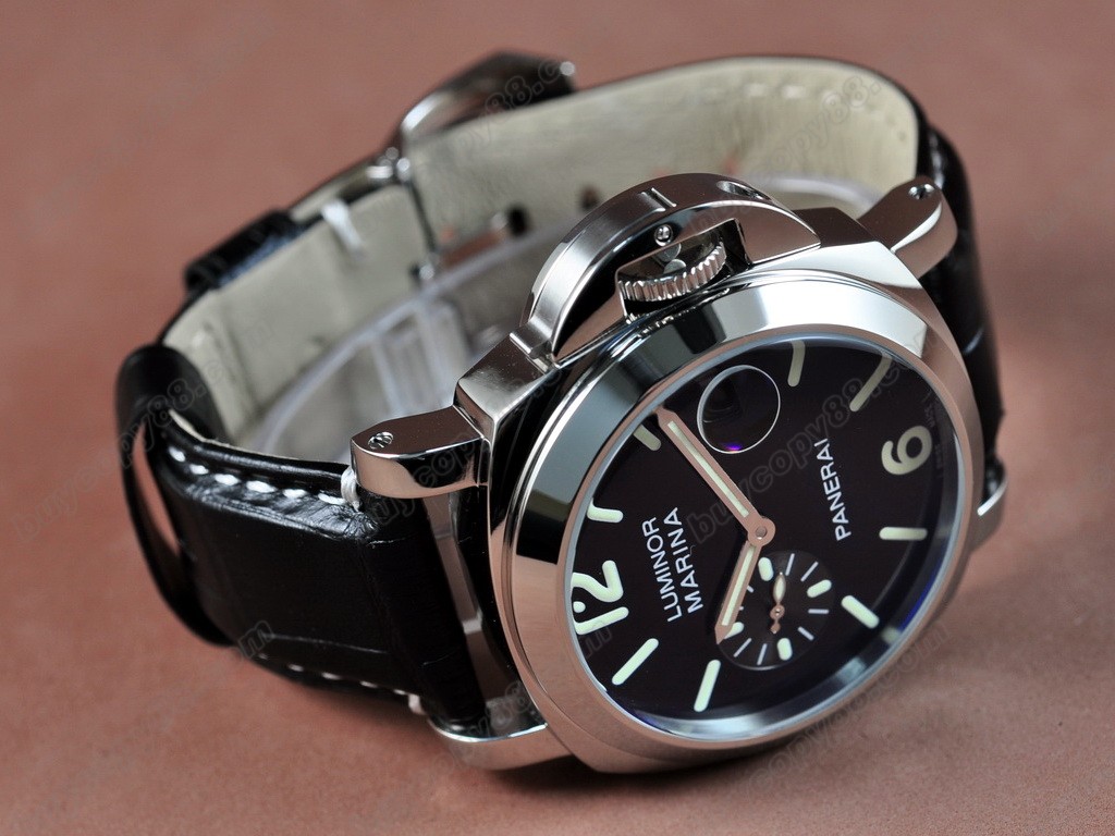 沛納海【男性用】 Luminor Marina 44mm SS/LE Black dial 自動機芯搭載7