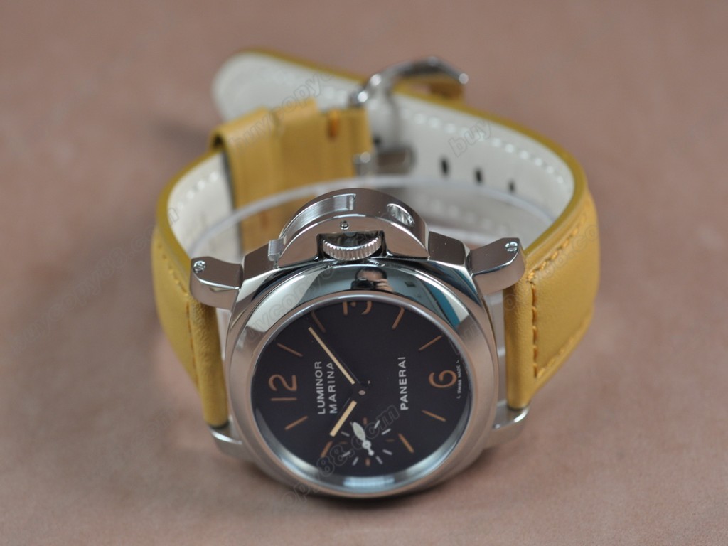 沛納海【男性用】Luminor Marina 44mm SS/LE Black dial A-6497 手上鏈搭載2