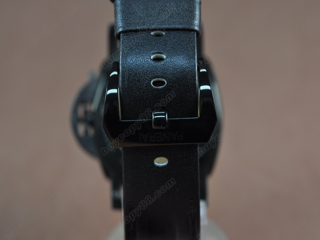 沛納海【男性用】 GMT PVD/LE Black Dial Asian 23J自動機芯搭載6