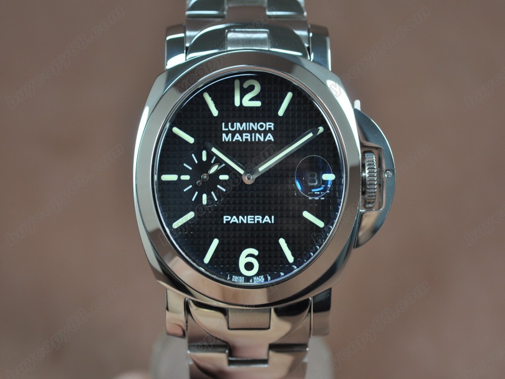 沛納海【男性用】 Luminor Marina 44mm Full PVD Black dial自動機芯搭載5