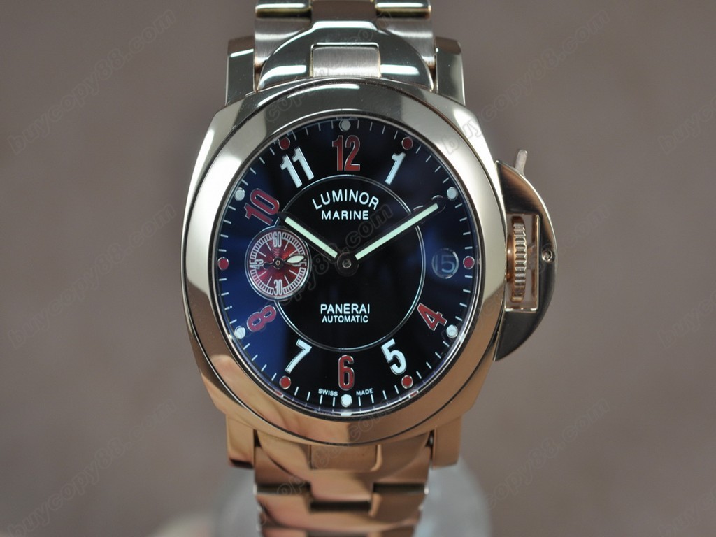 沛納海【男性用】 Luminor Marina 44mm SS/SS Black dial Asian 自動機芯搭載1