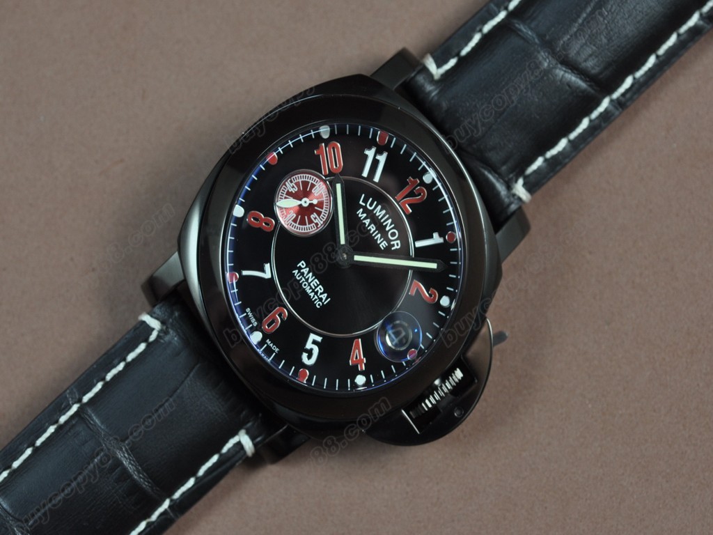 沛納海【男性用】Luminor Marina 44mm SS/SS Black dial Asian自動機芯搭載2