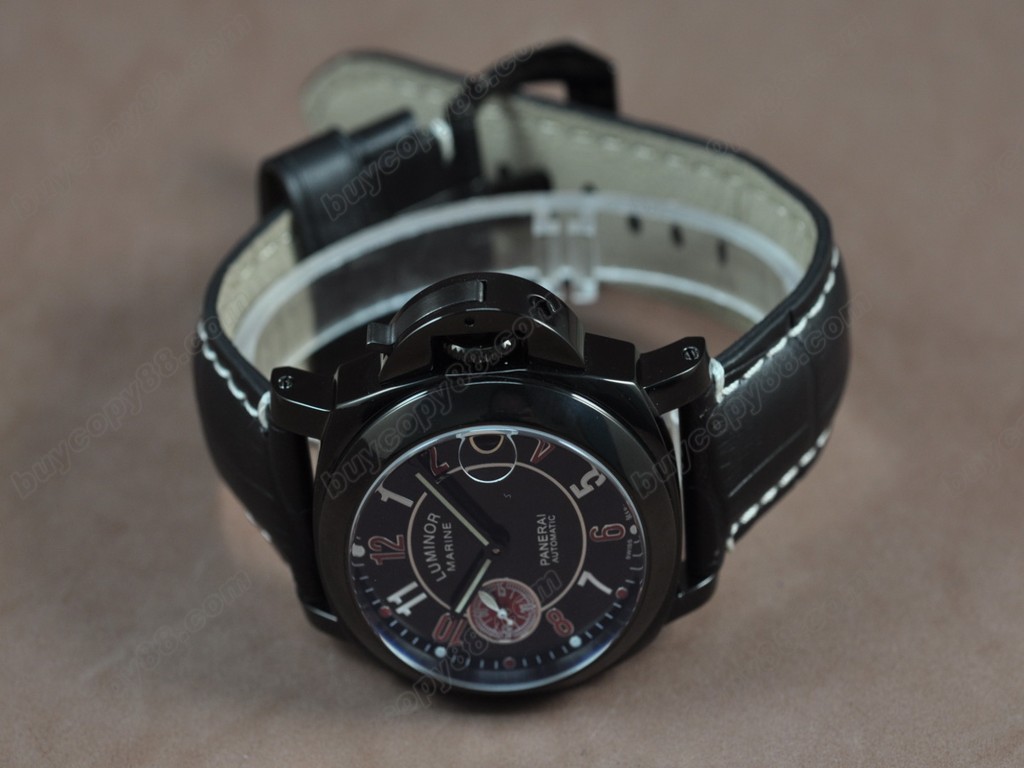 沛納海【男性用】Luminor Marina 44mm SS/SS Black dial Asian自動機芯搭載3