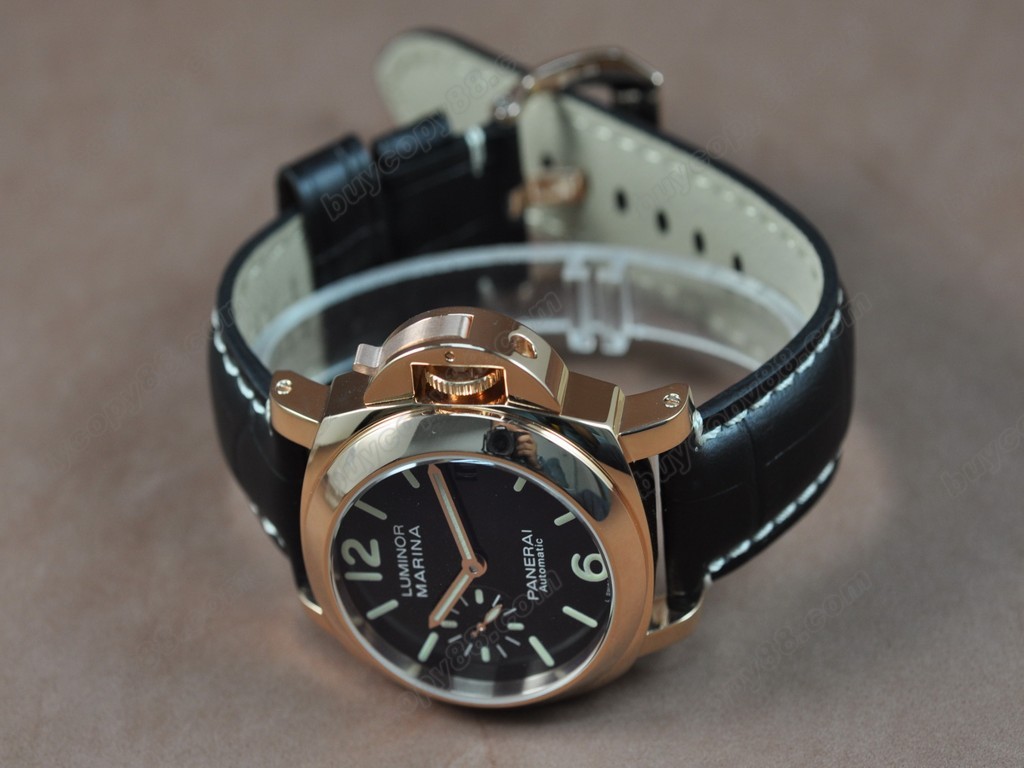 沛納海【男性用】 Luminor Marina 44mm SS/SS Black dial Asian自動機芯搭載2