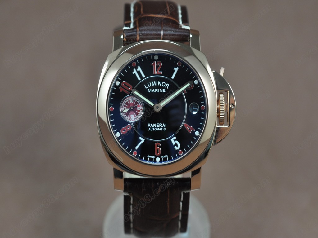 沛納海【男性用】Luminor Marina 44mm SS/SS Black dial Asian 自動機芯搭載1