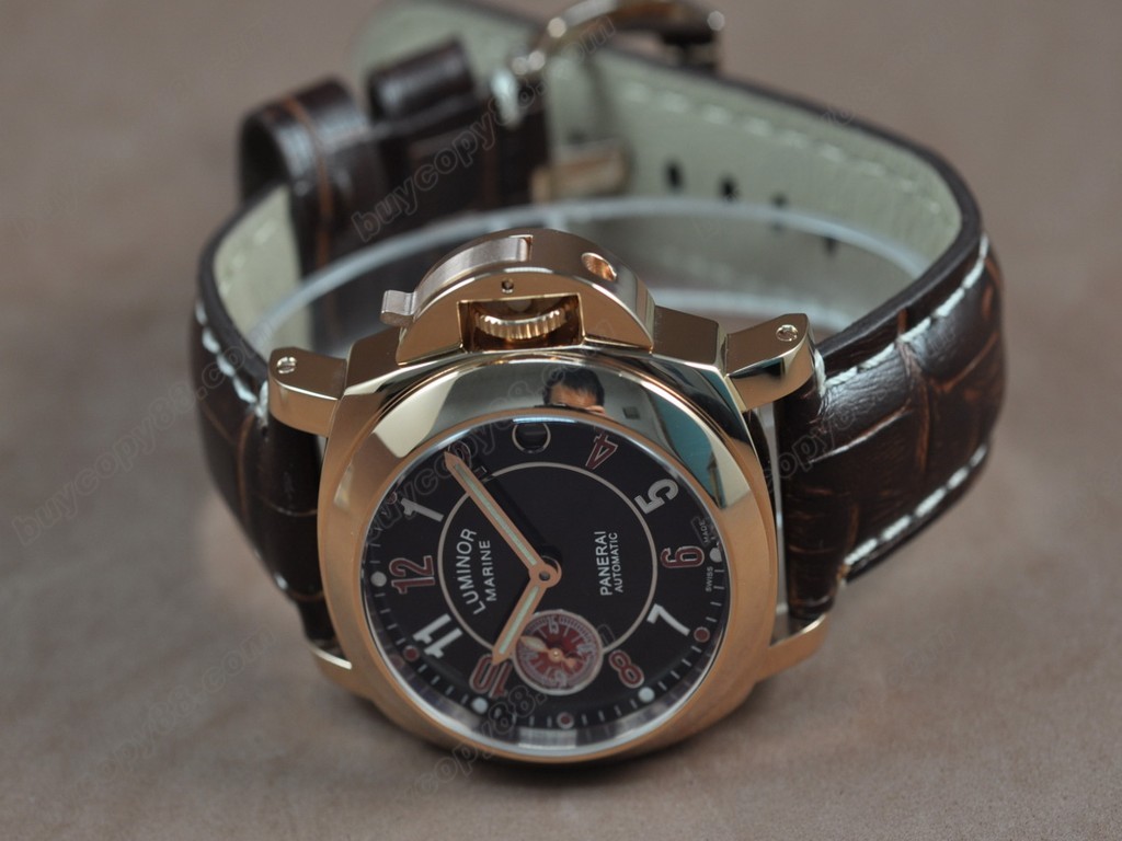 沛納海【男性用】Luminor Marina 44mm SS/SS Black dial Asian 自動機芯搭載3