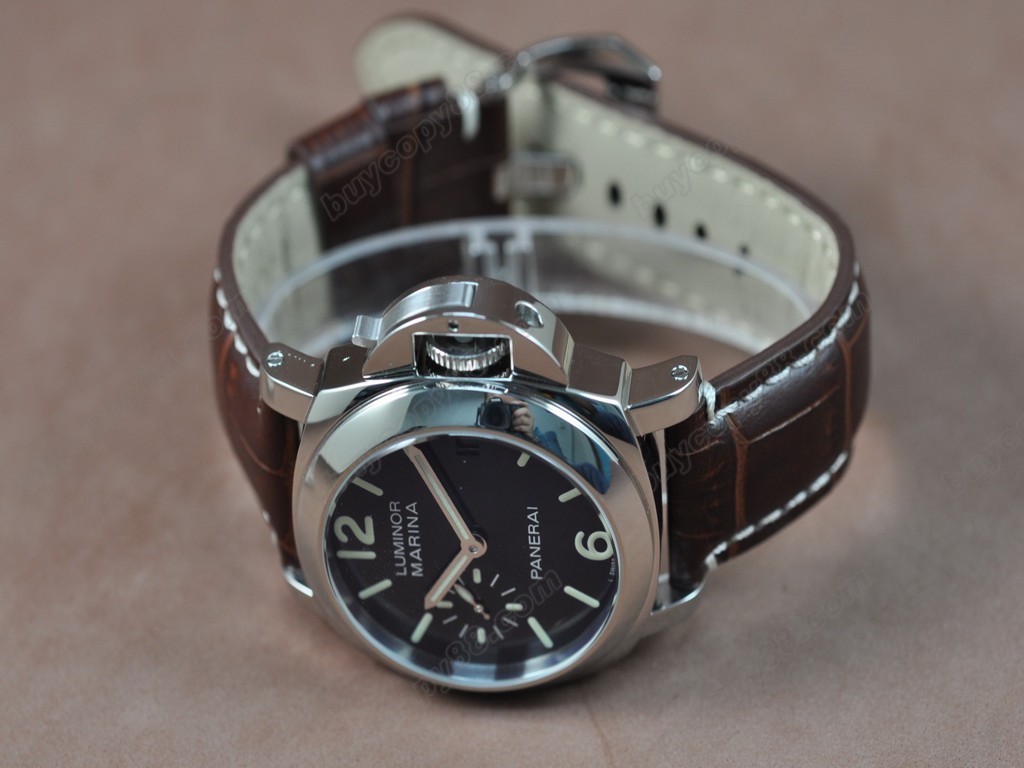 沛納海【男性用】Luminor Marina 44mm SS/SS Black dial Asian 自動機芯搭載5