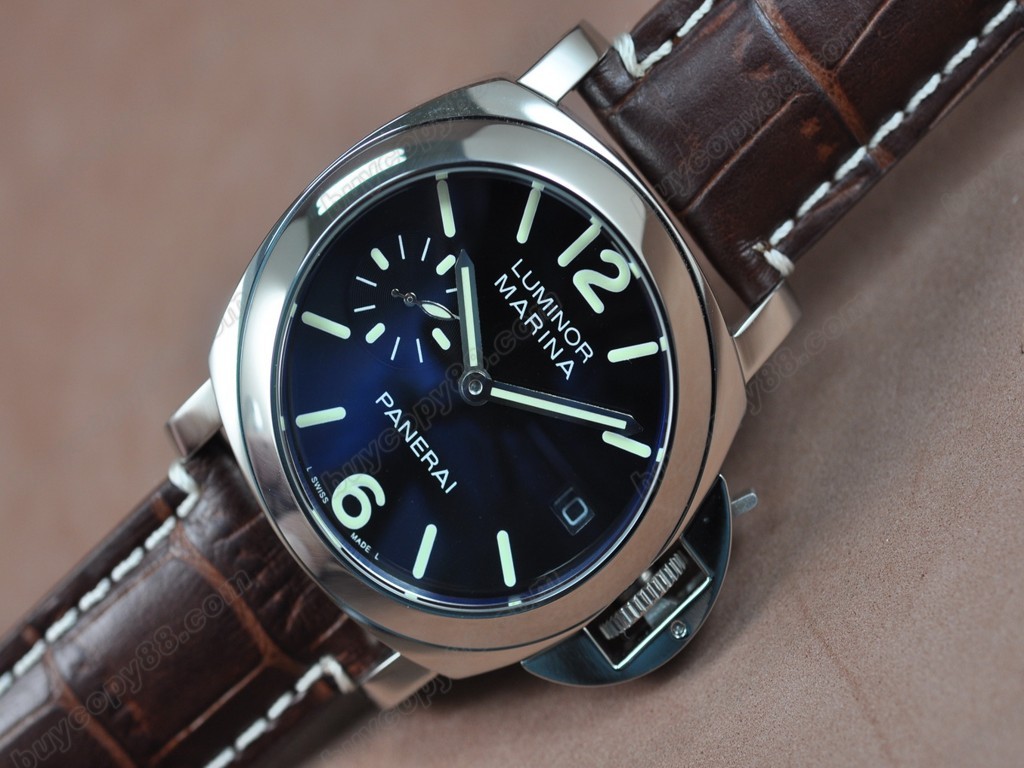沛納海【男性用】Luminor Marina 44mm SS/SS Black dial Asian 自動機芯搭載4