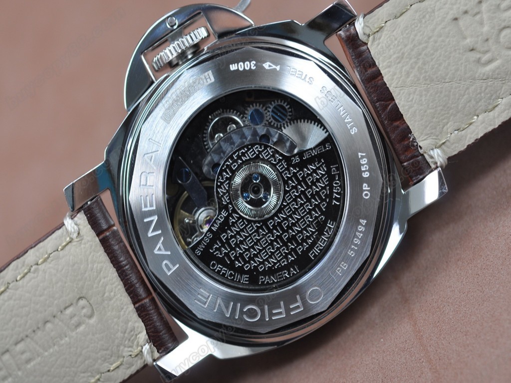 沛納海【男性用】Luminor Marina 44mm SS/SS Black dial Asian 自動機芯搭載3