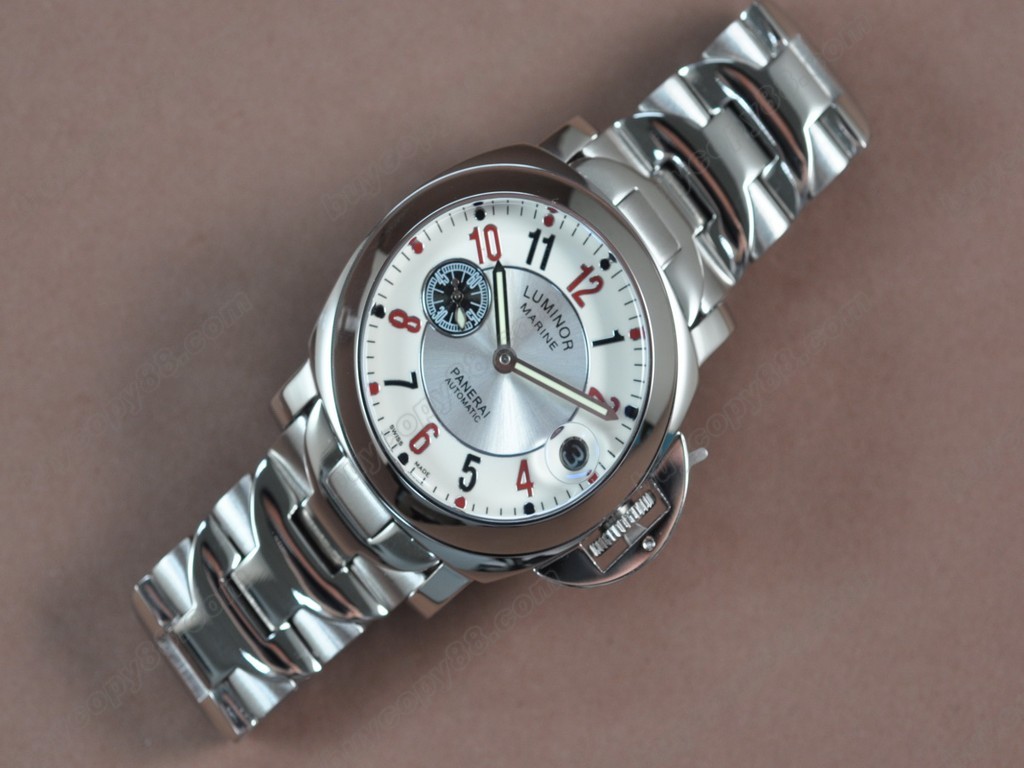 沛納海【男性用】Luminor Marina 44mm SS/SS Black dial Asian 自動機芯搭載5