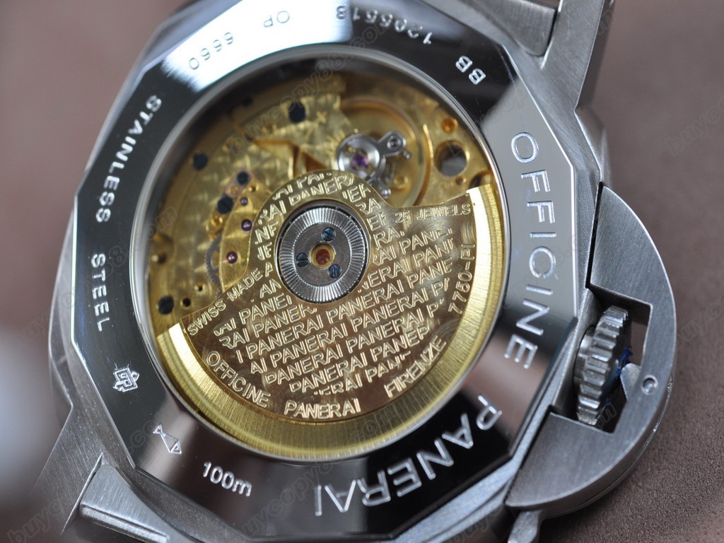 沛納海【男性用】 Luminor GMT Black 44mm Asian自動機芯搭載1