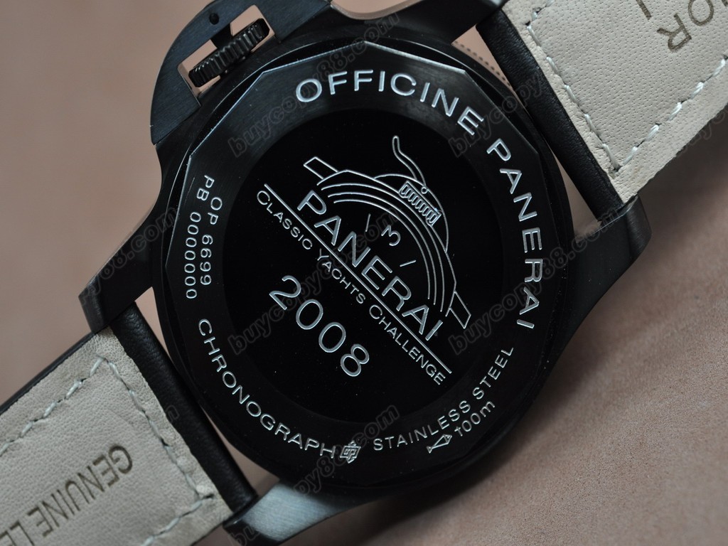 沛納海【男性用】 Radiomir 47mm SS/LE Black Dial Asia 自動機芯搭載6