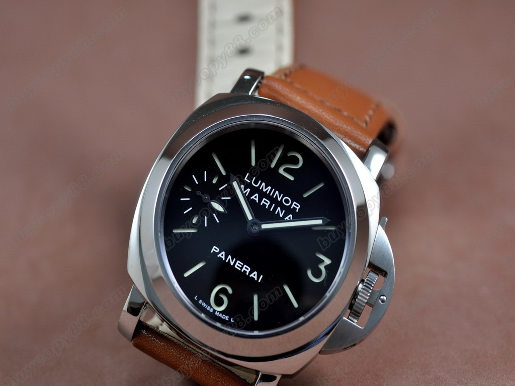 沛納海【男性用】Pam 111 H series Black Dial  Swiss Unitas 17 J 手上鏈搭載0