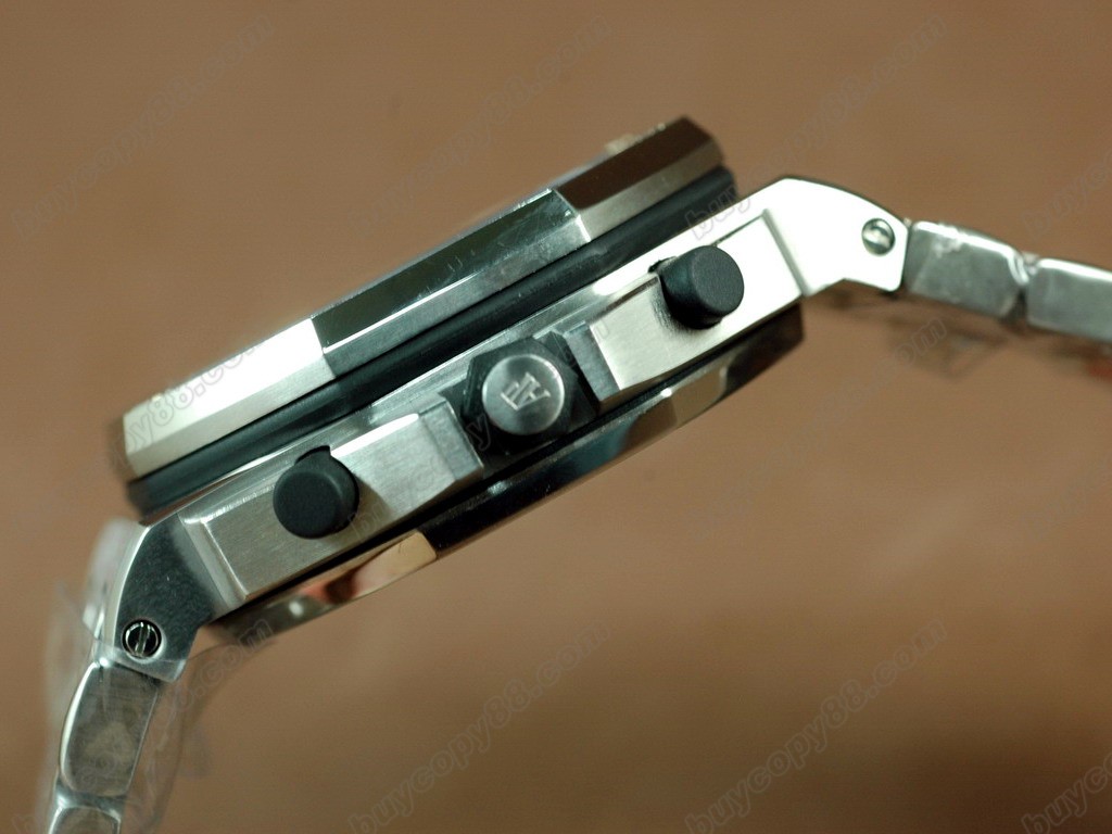 愛彼錶【男性用】Royal Oak Chronograph SS/SS White Asia7750自動機芯搭載4