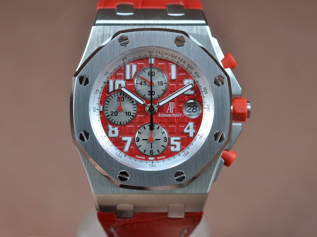 愛彼錶【男性用】 Royal Oak Chronograph SS/LEAsia7750自動機芯搭載4