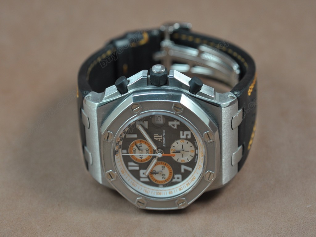 愛彼錶【男性用】 Royal Oak Chrono SS/LE Black dial Asia7750自動機芯搭載7