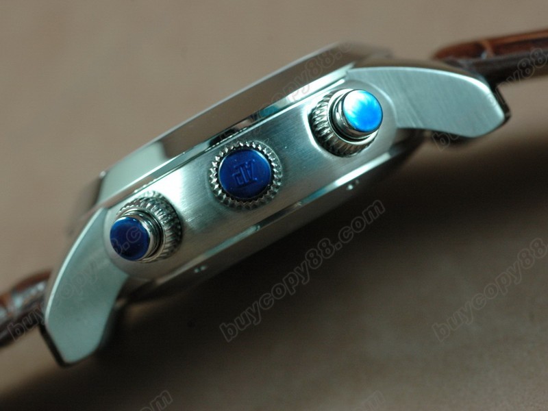 愛彼錶【男性用】Globe Chronograph SS/LE White Asia7750自動機芯搭載3