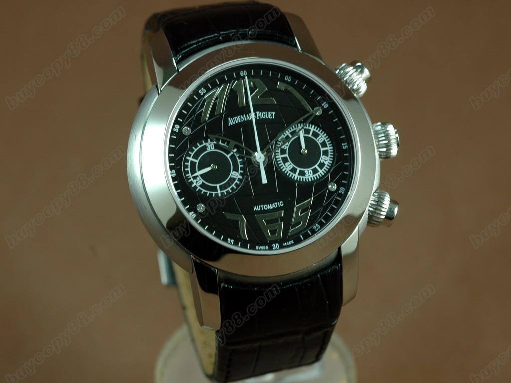 愛彼錶【男性用】Globe Chronograph SS/LE Black Asia7750自動機芯搭載0