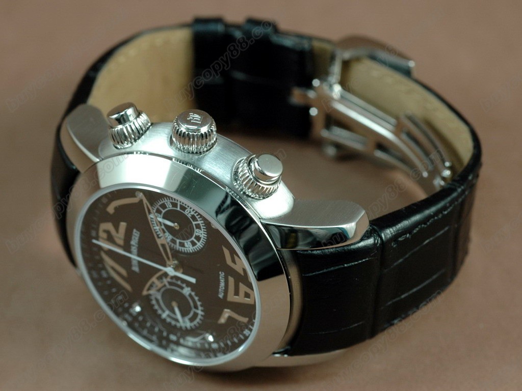 愛彼錶【男性用】Globe Chronograph SS/LE Black Asia7750自動機芯搭載3