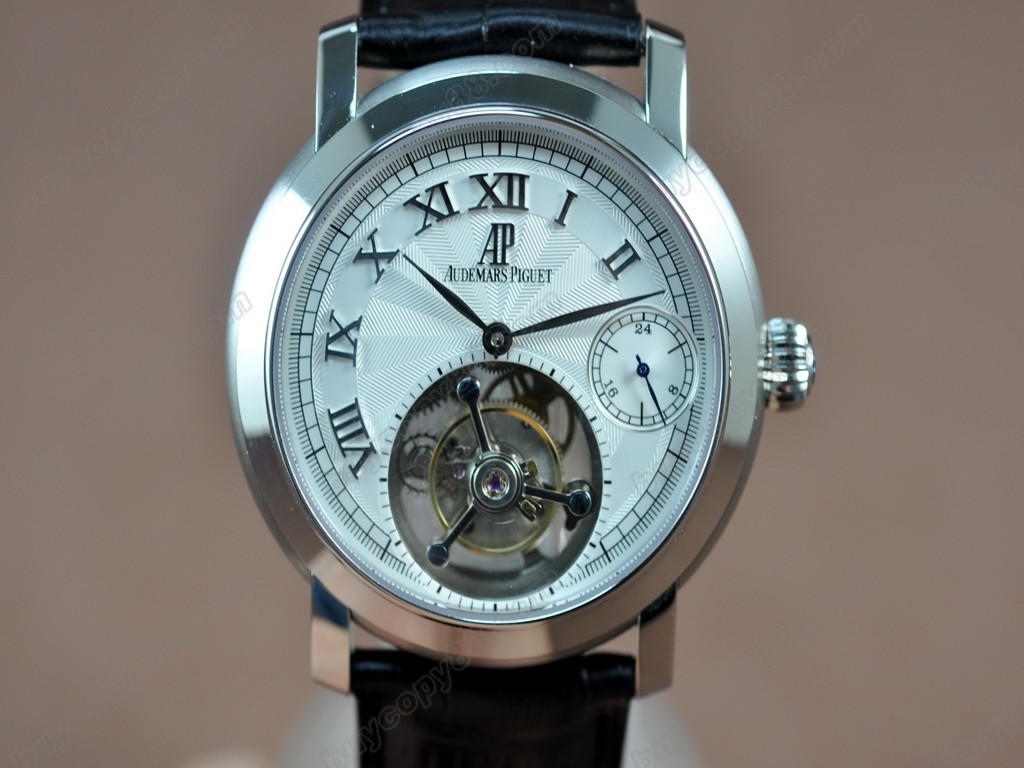 愛彼錶【男性用】 Jules Audemars Classics Tourbillon SS/LE White Flying Tourbillon手上鏈搭載2