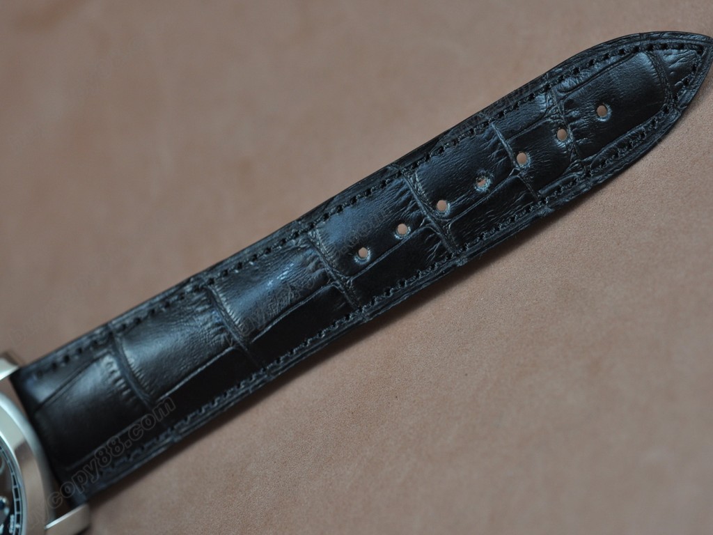 愛彼錶【男性用】 Jules Audemars Classics SS/LE Black Flying Tourbillon手上鏈搭載1