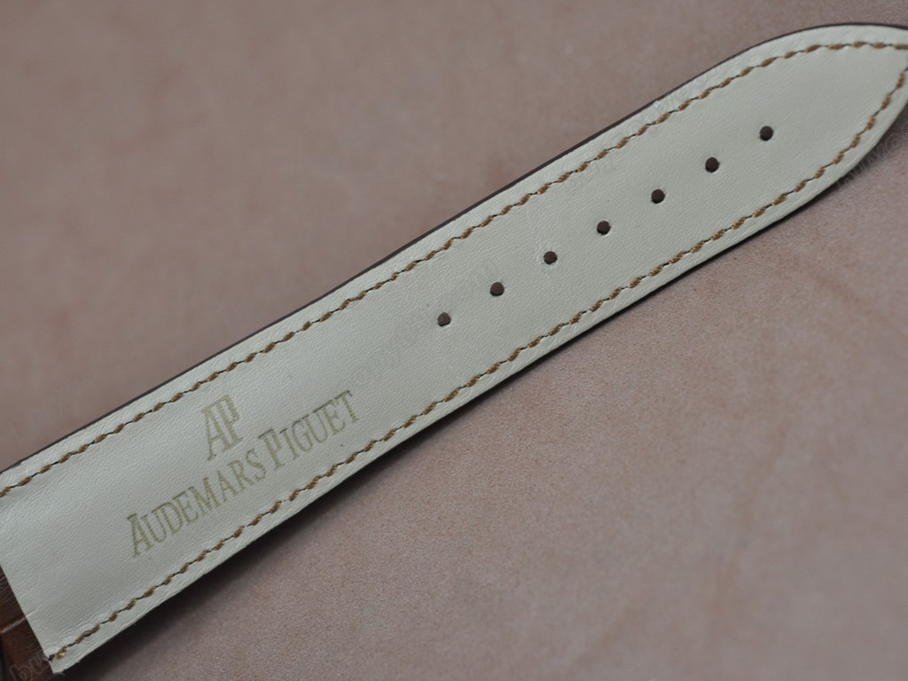 愛彼錶【男性用】Jules Audemars Classics Tourbillon RG/LE White Flying Tourbillon手上鏈搭載0