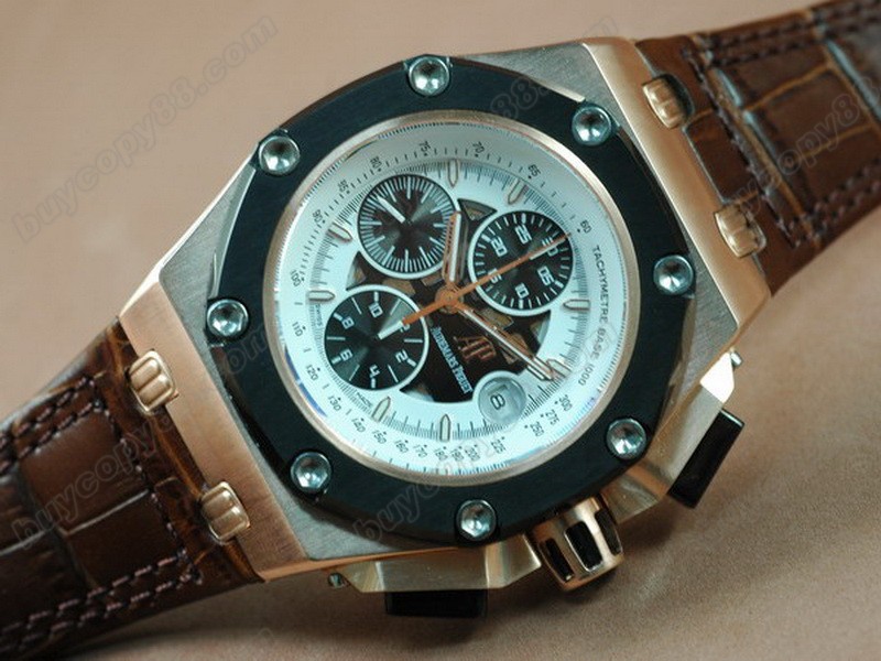 愛彼錶【男性用】 Ruben Baracello Limited ED RG/RU Black Sub Asia7750自動機芯搭載6