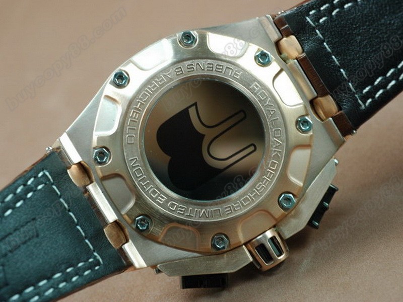 愛彼錶【男性用】 Ruben Baracello Limited ED RG/RU Black Sub Asia7750自動機芯搭載1