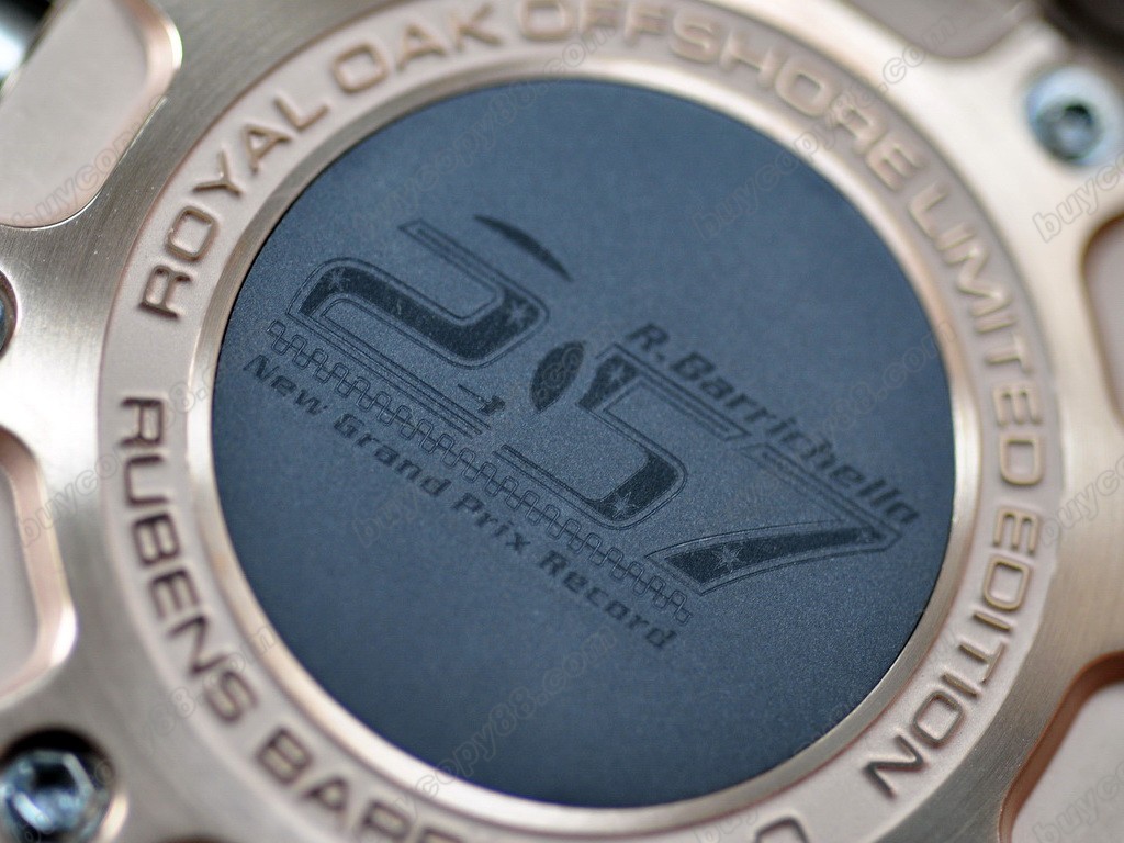 愛彼錶【男性用】 Ruben Barrichello III RG/LE Red Asia7750自動機芯搭載18