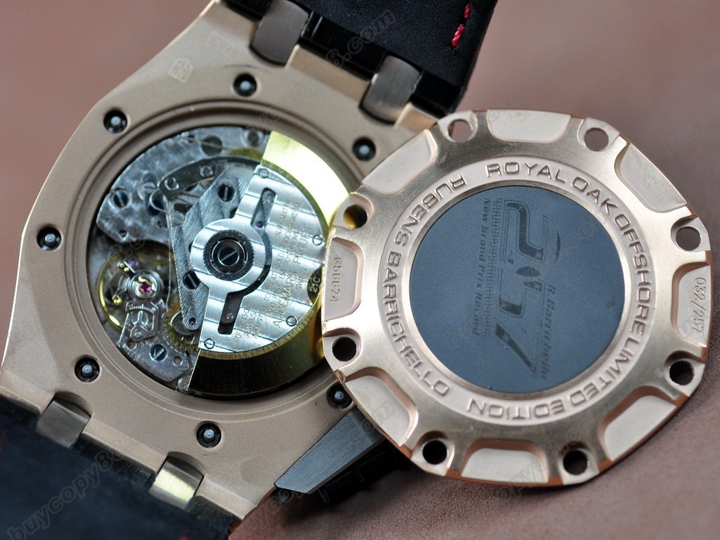 愛彼錶【男性用】 Ruben Barrichello III RG/LE Red Asia7750自動機芯搭載16