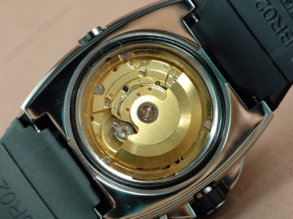 Bell & Ross【男性用】 Instrument BR-02 SS/RU Black Num/Stk Asia Eta 2824-2自動機芯搭載3