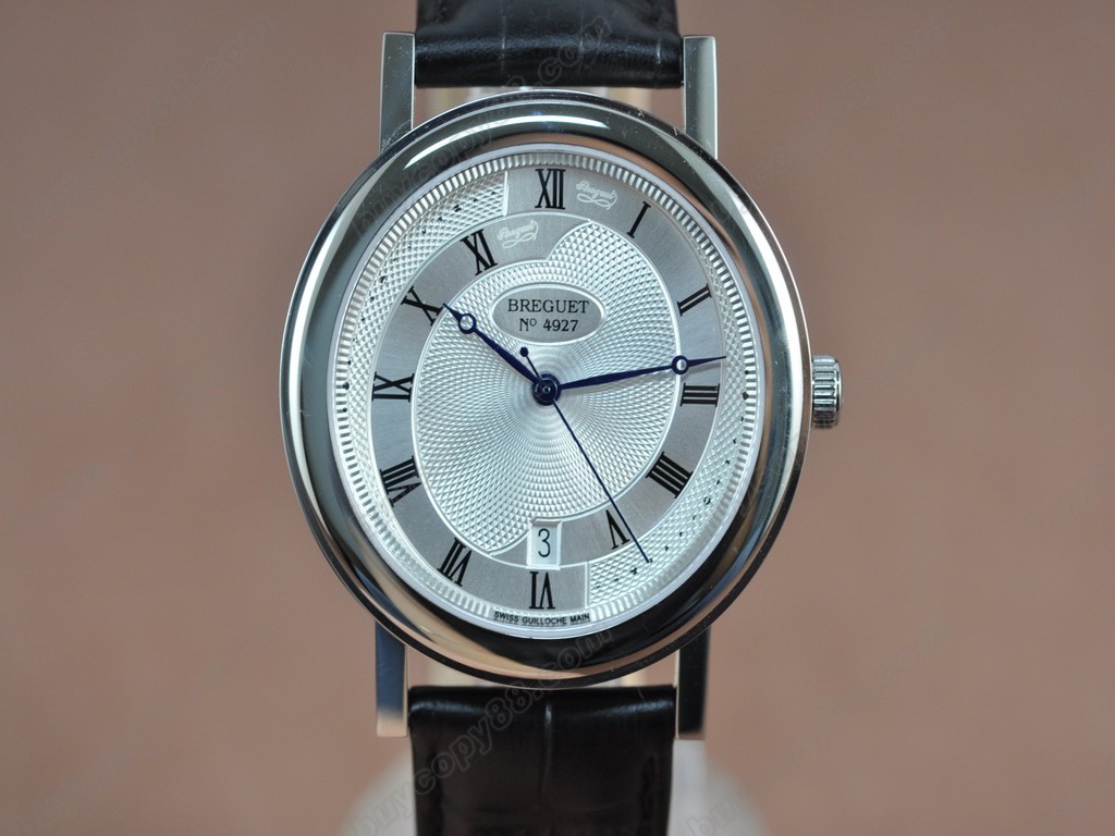 寶璣【男性用】 Classique SS/LE White Swiss Eta 2892-2自動機芯搭載 1