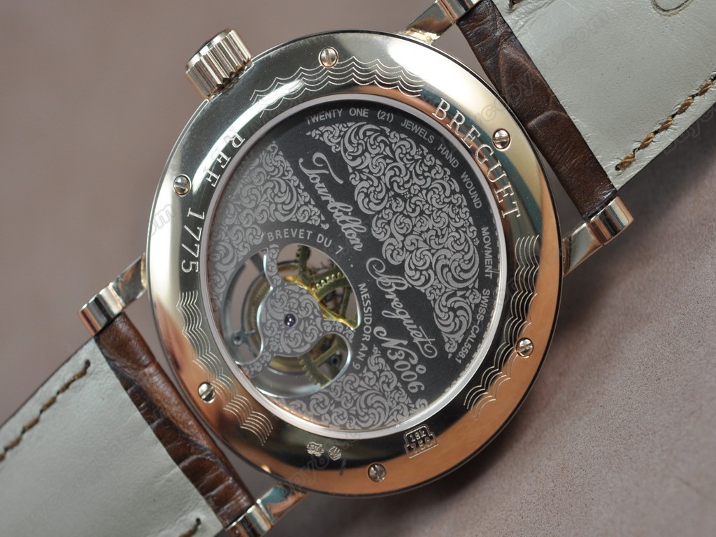 寶璣【男性用】Tourbillon Skeleton RG/Le Asian Manual手上鏈搭載3