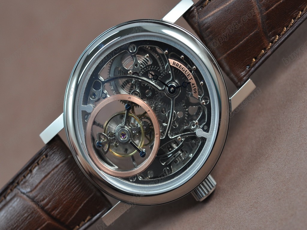 寶璣【男性用】 Tourbillon Skeleton Asian Manual 手上鏈搭載6