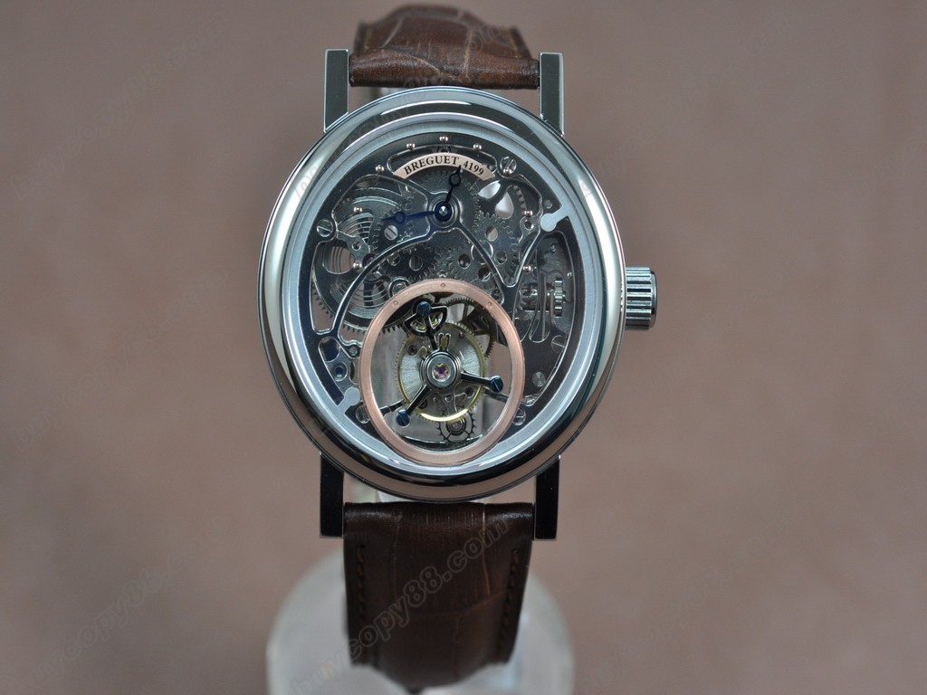 寶璣【男性用】 Tourbillon Skeleton Asian Manual 手上鏈搭載1