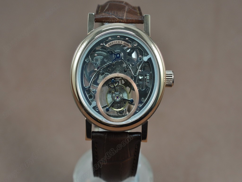 寶璣【男性用】 Tourbillon Skeleton RG/Le Asian Manual 手上鏈搭載1