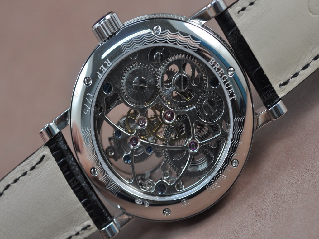 寶璣【男性用】 Tourbillon Skeleton Asian Manual手上鏈搭載5